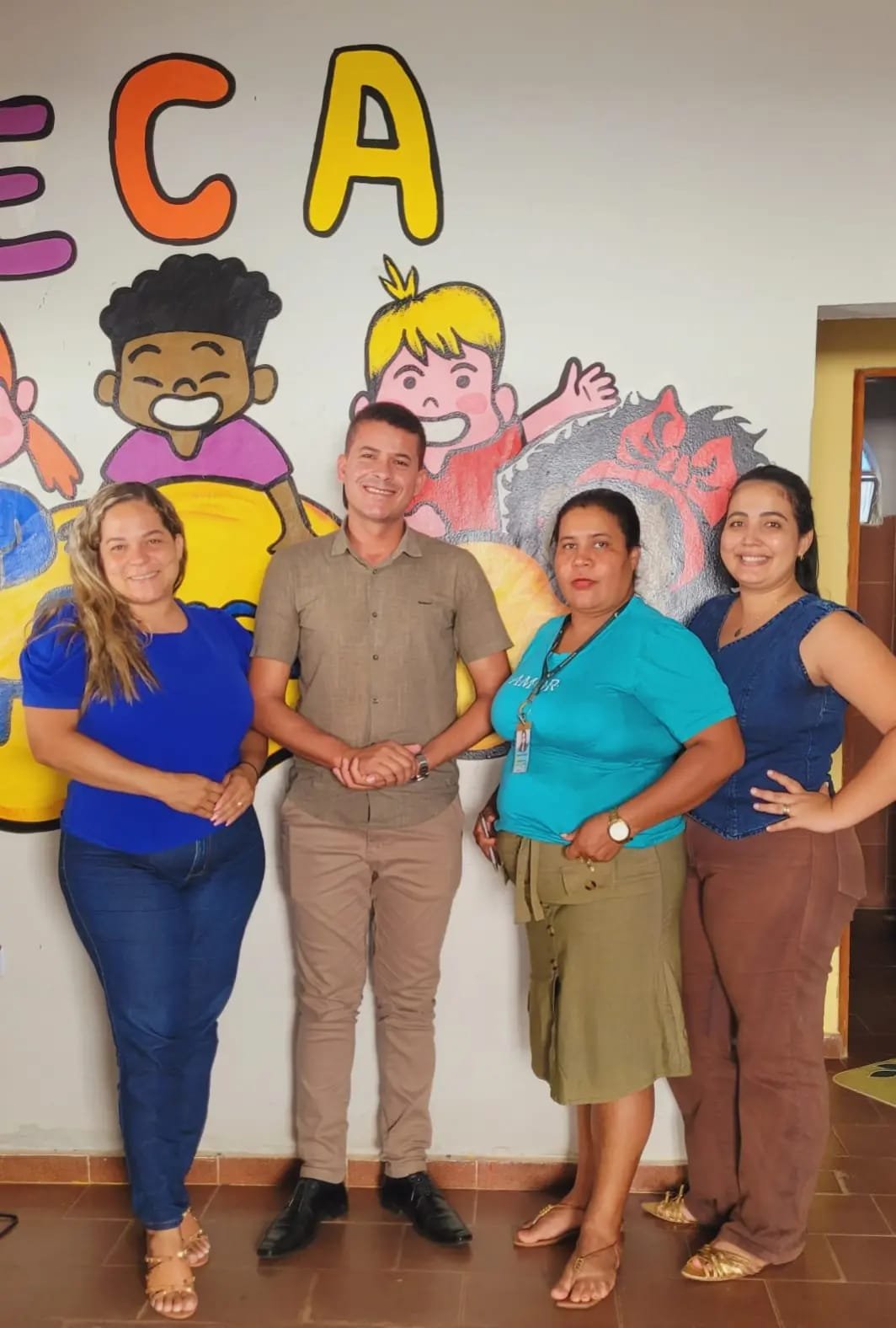 CRIANÇAS E ADOLESCENTES NA ESCOLA: SECRETÁRIO DE EDUCAÇÃO DE JAÍBA PARTICIPA DE REUNIÃO NO CONSELHO TUTELAR