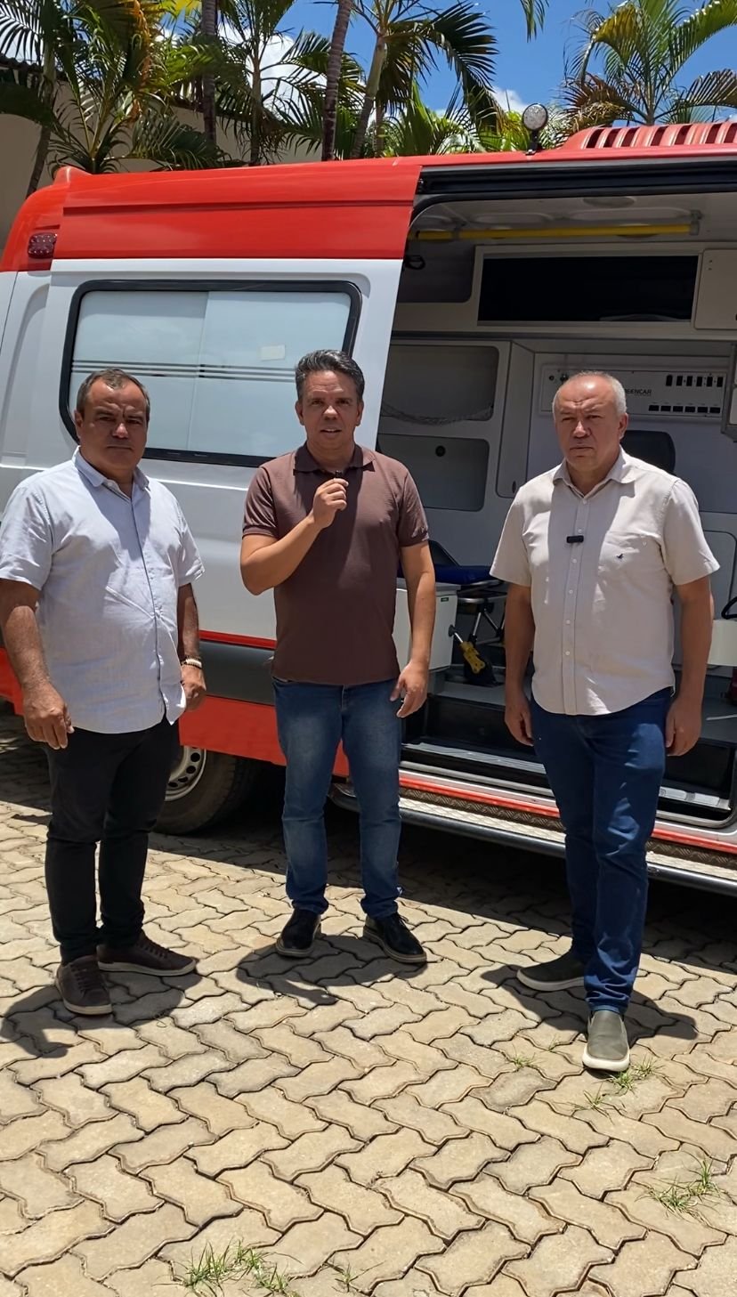 PREFEITO JIMMY MURÇA REFORÇA COMPROMISSO COM A SAÚDE DE JAÍBA EM VISITA AO SAMU